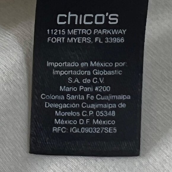 Travelers BY CHICO'S WOMEN'S CREAM TOP BOAT NECK SIZE 0 - Picture 12 of 16